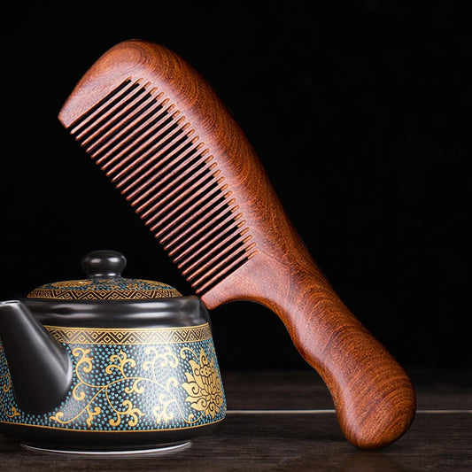 Natural Sandalwood Hair Combs