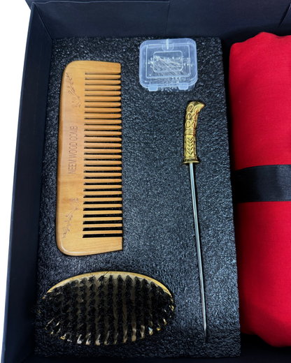 T-Dot Turbans Premium Gift Box (Rubia Voile Turban)