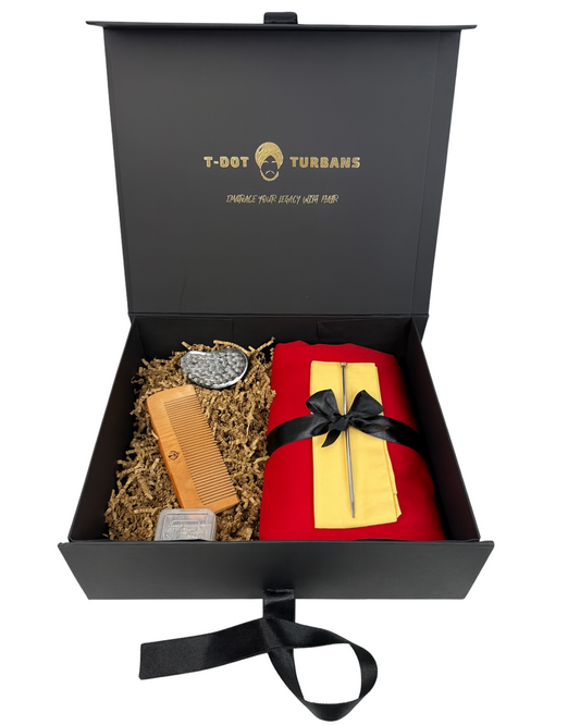 T-Dot Turbans Classic Gift Box (Full Voile Turban)