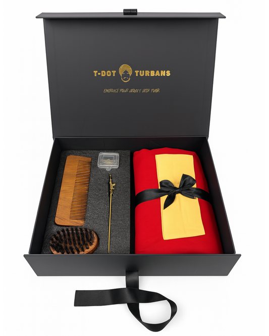 T-Dot Turbans – The Signature Gift Box (Full Voile Turban)