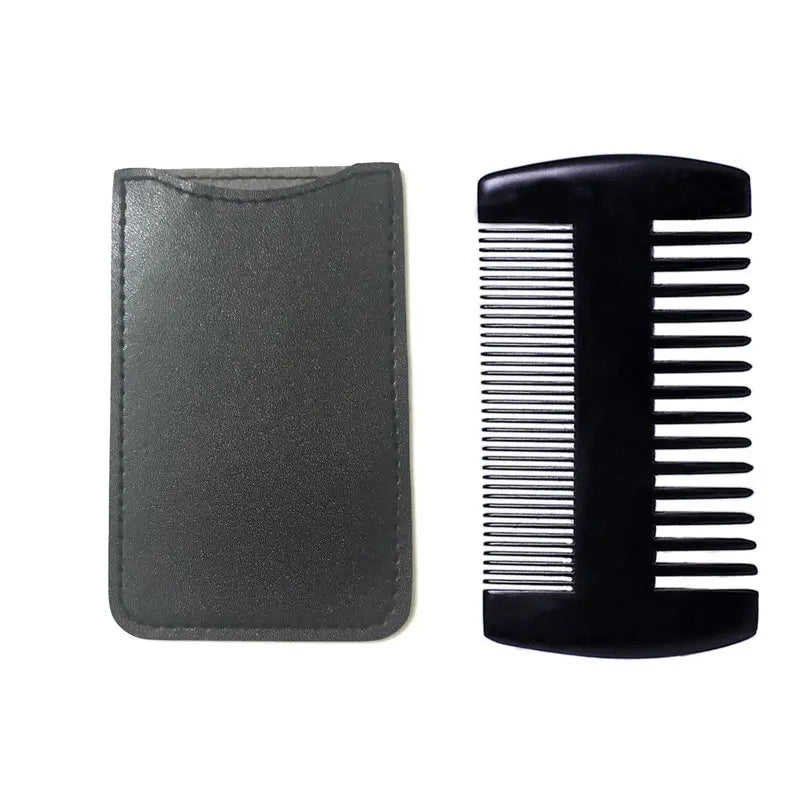 Sandalwood Comb With Leather Case